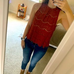 Boutique Lace Tank